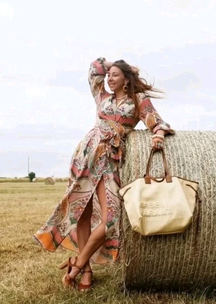 Zara Oriental Print Midi Kimono Wrap Summer Dress Size M Medium 10 12 NEW BNWT
