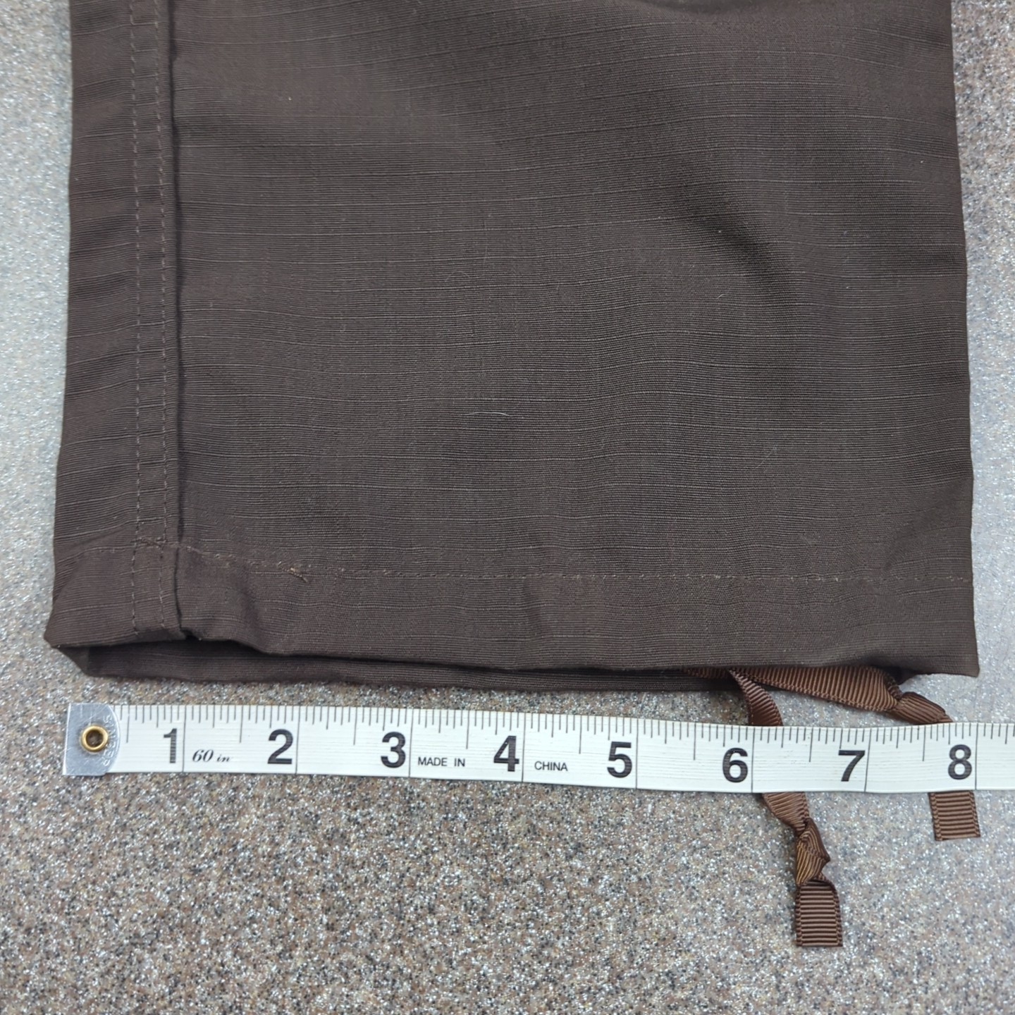 TRU-SPEC Mens Pants Small Long Brown BDU RIP-STOP TACTICAL CARGO NWT