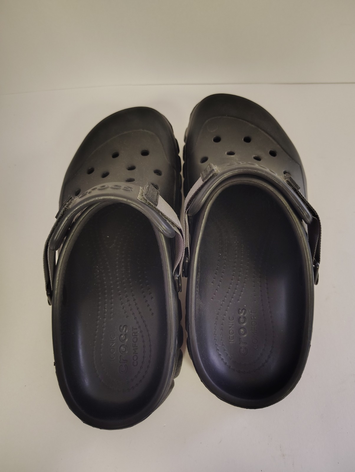 Crocs Offroad Sport Clog Waterproof Adjustable Heel Strap Rugged Lug Sole M8 W10