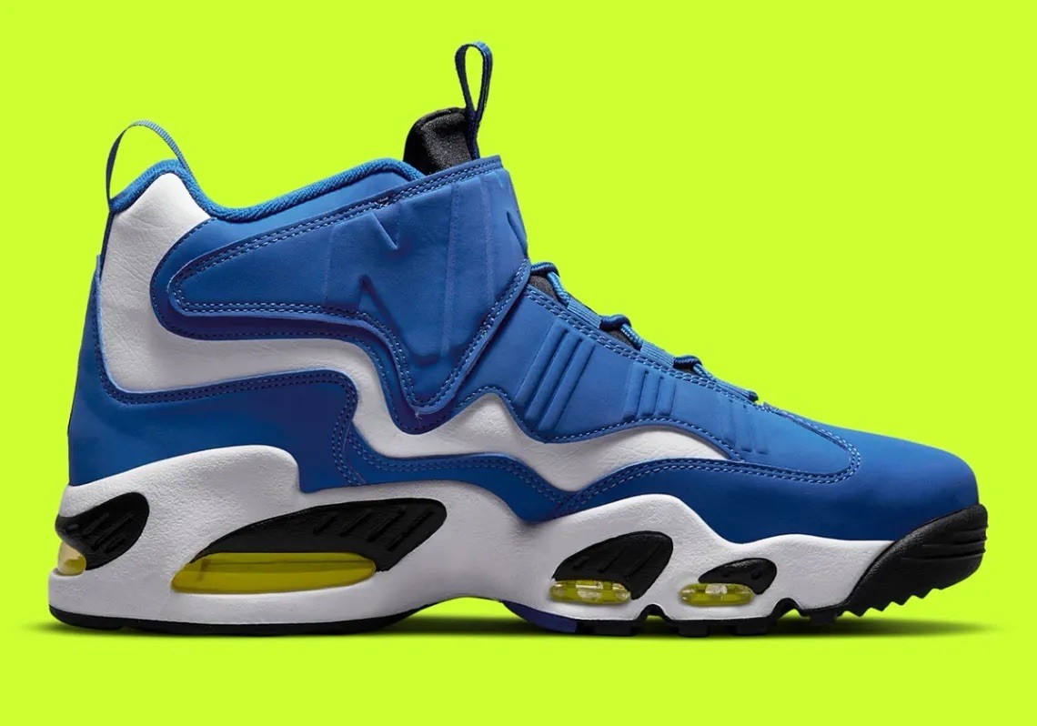 Nike Air Griffey Max 1 Varsity Royal Black Volt Sneaker DJ5161-400 Men Size 11.5