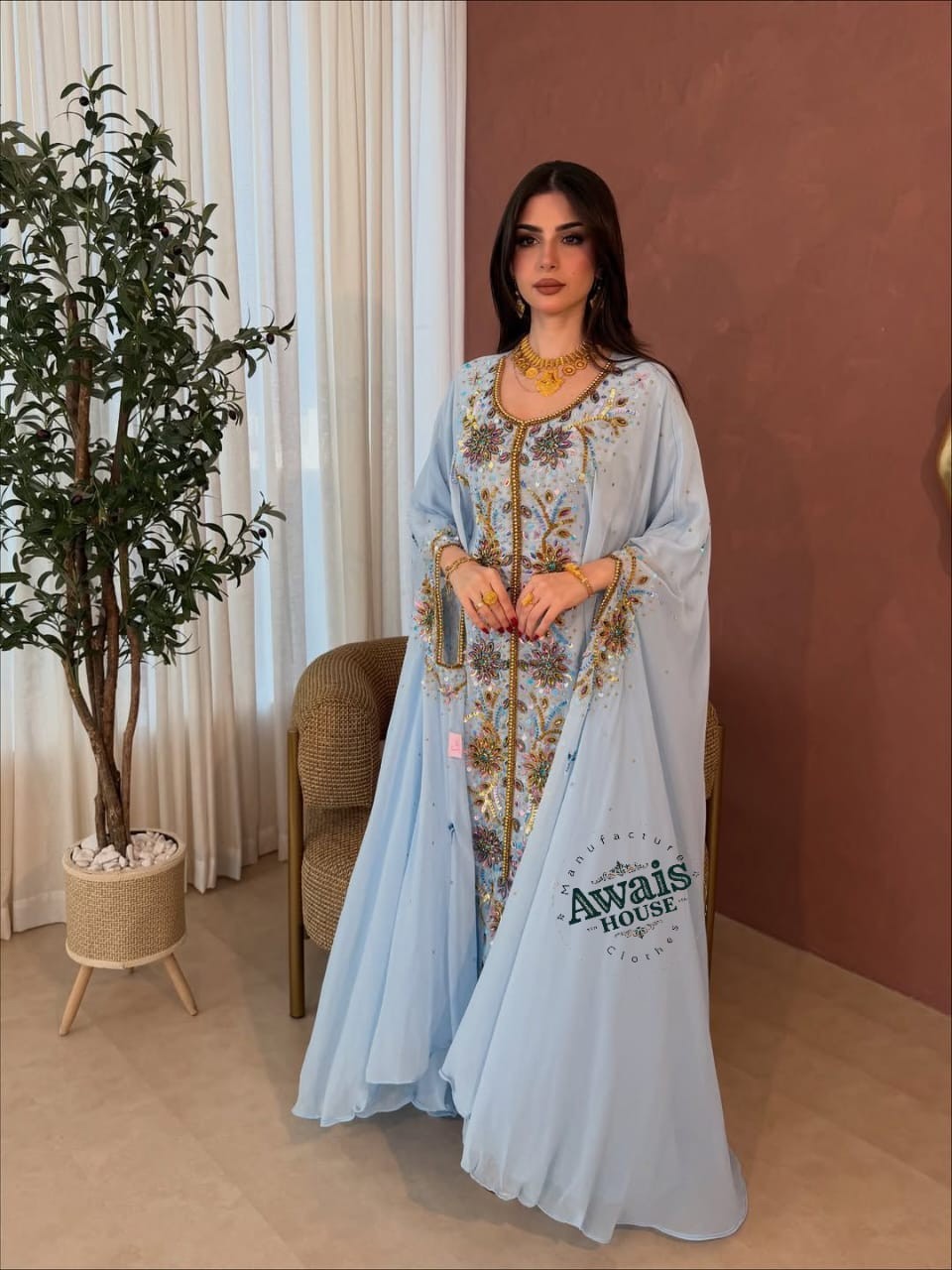 Egyptian Islamic Clothing Kaftan Abaya Muslim Fancy Islamic Abaya Robes Dress