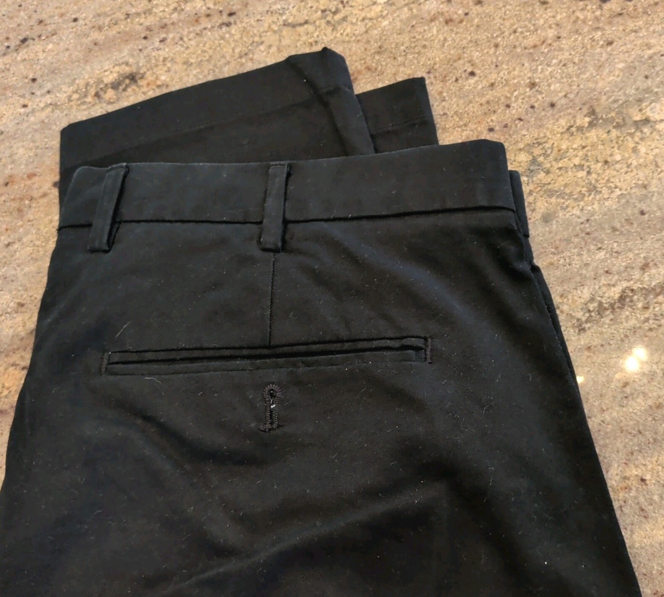 2 Pr 36 X 30 Slim Men GAP Modern Khaki Black Olive Twill Pants 4 Pockets 4 Good