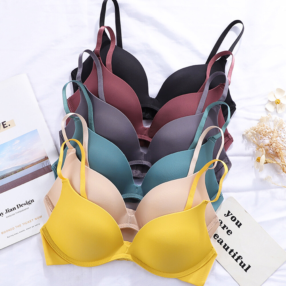 Small Cup Size Ladies Bras Maiden Sexy Lingerie Soft Wireless Brassiere AAA AABC