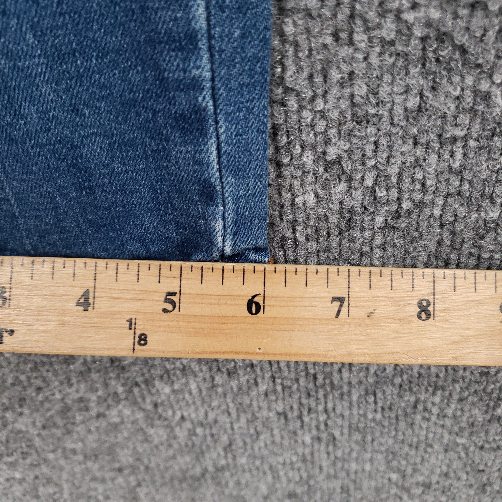 Pilcro Slim Boyfriend Cropped Jeans Womens 25P Petite Blue Side Stripe Denim