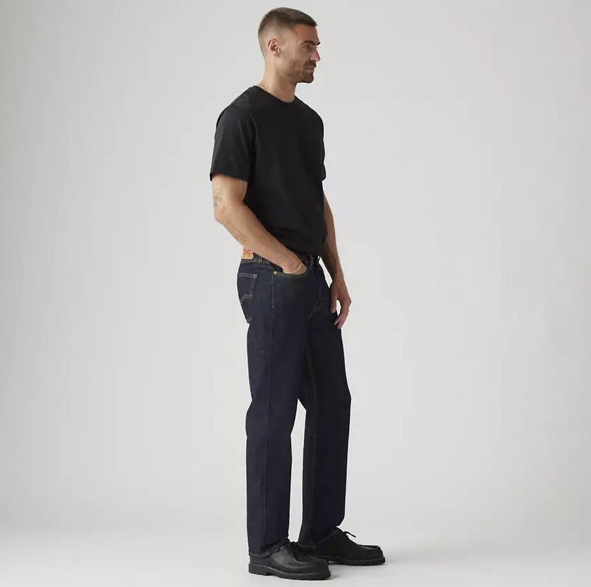LEVI’S 514 Straight Men’s Jeans, Cleaner – Dark Wash – Stretch