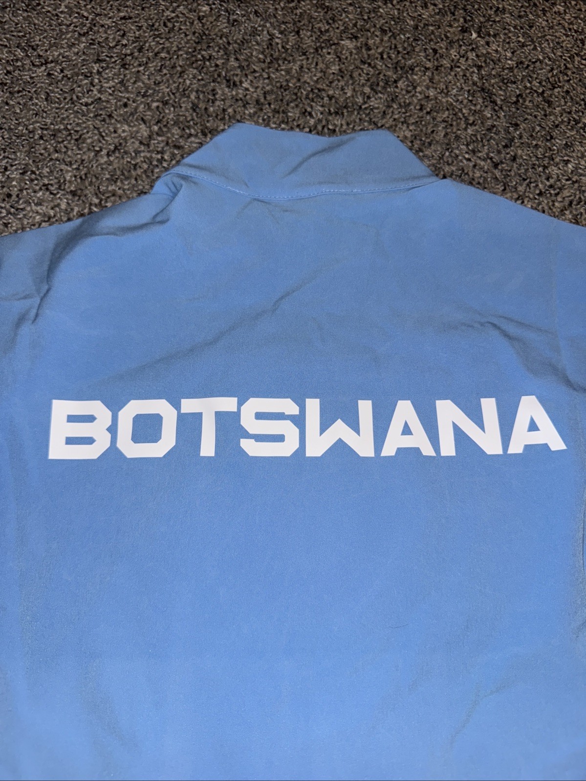 Nike Pro Elite Botswana Track Jacket Mens Size L Light Blue CI6097-412 New