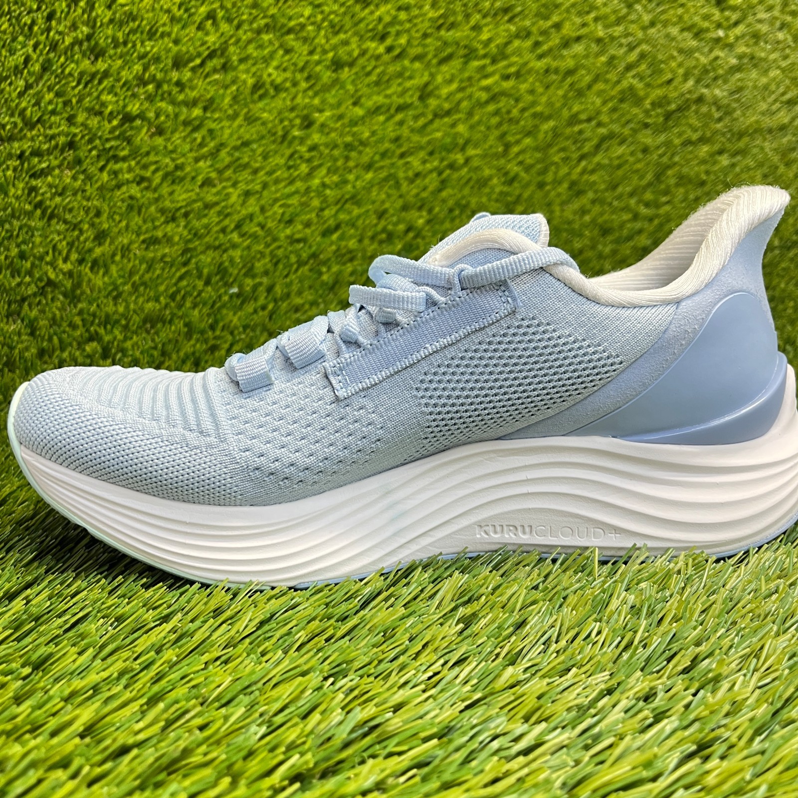 Kuru Atom 2 Womens Size 8 Blue White Athletic Running Walking Shoes Sneakers