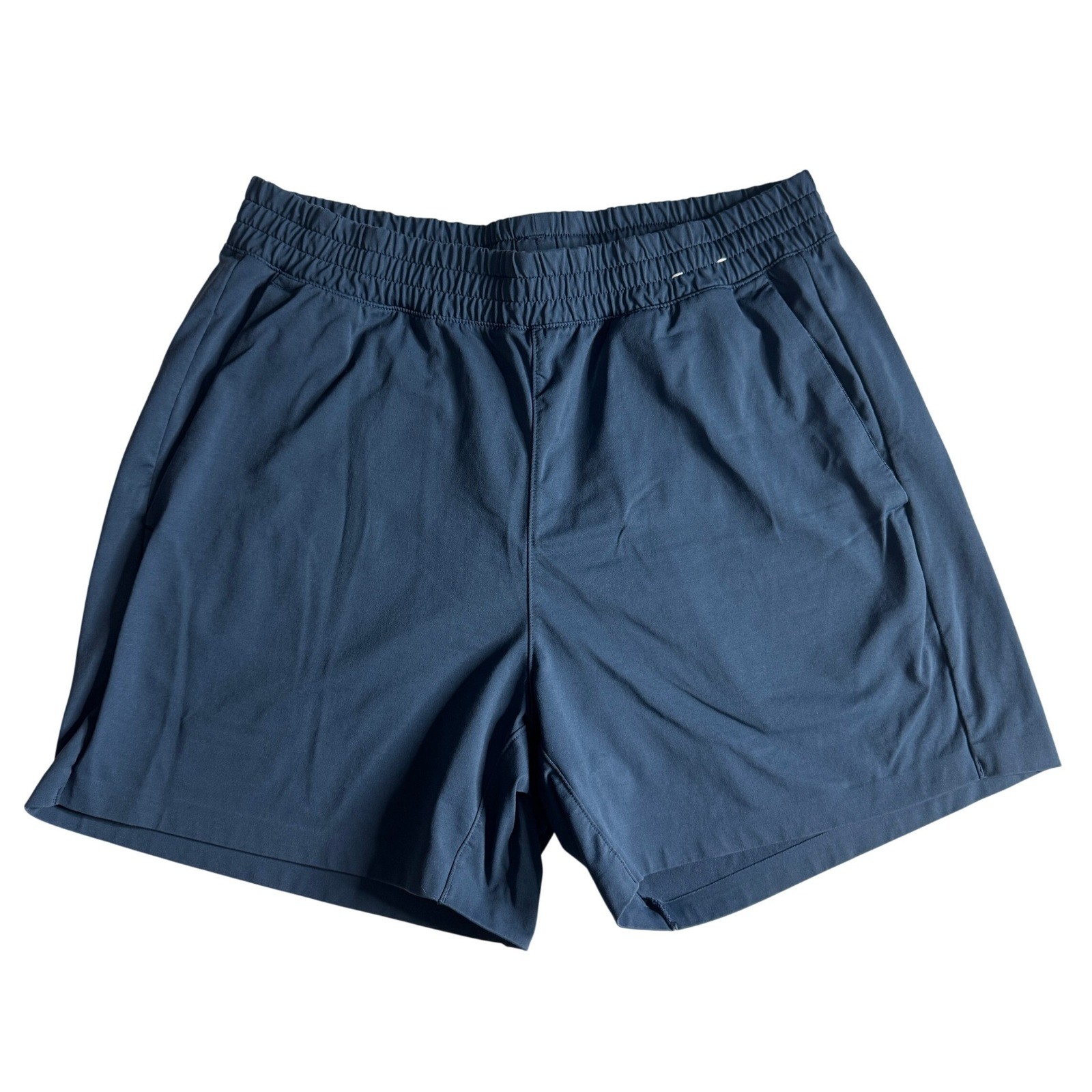 Uniqlo Dry Ex Ultra Stretch Active Shorts Mens Size Medium Blue Minimalist