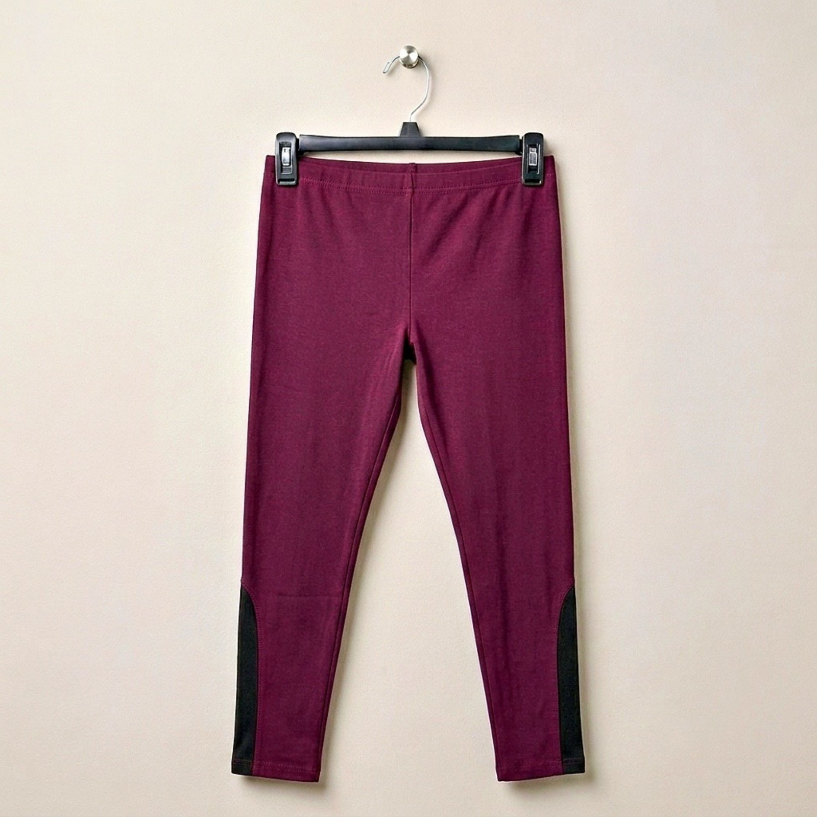 No Boundaries XL Red Mesh Panel Leggings Women’s Pull On Active Yoga Pants