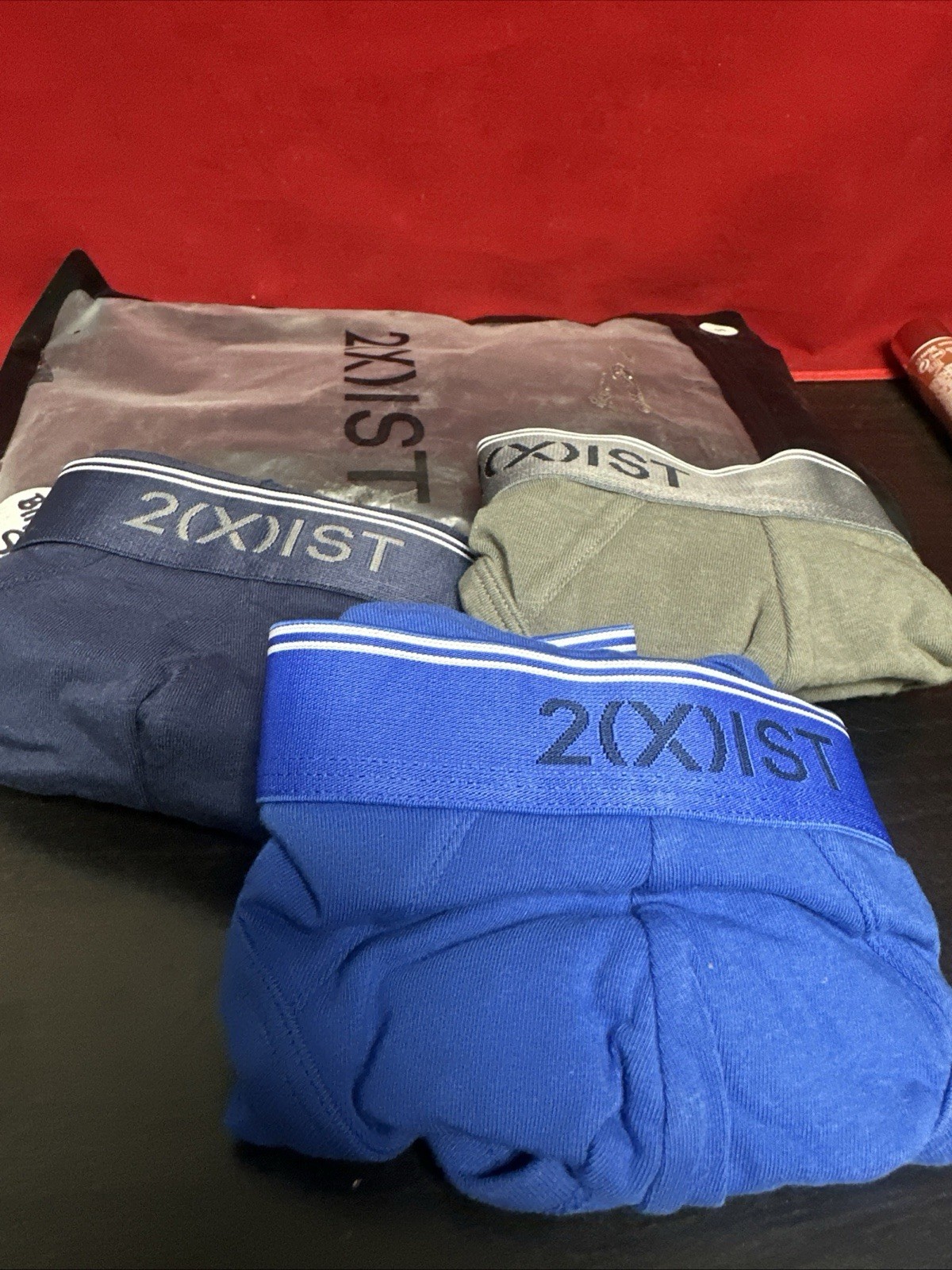 2(x)ist Men’s 3-Pack Cotton Essential Contour Pouch Briefs Choose Color & Size!