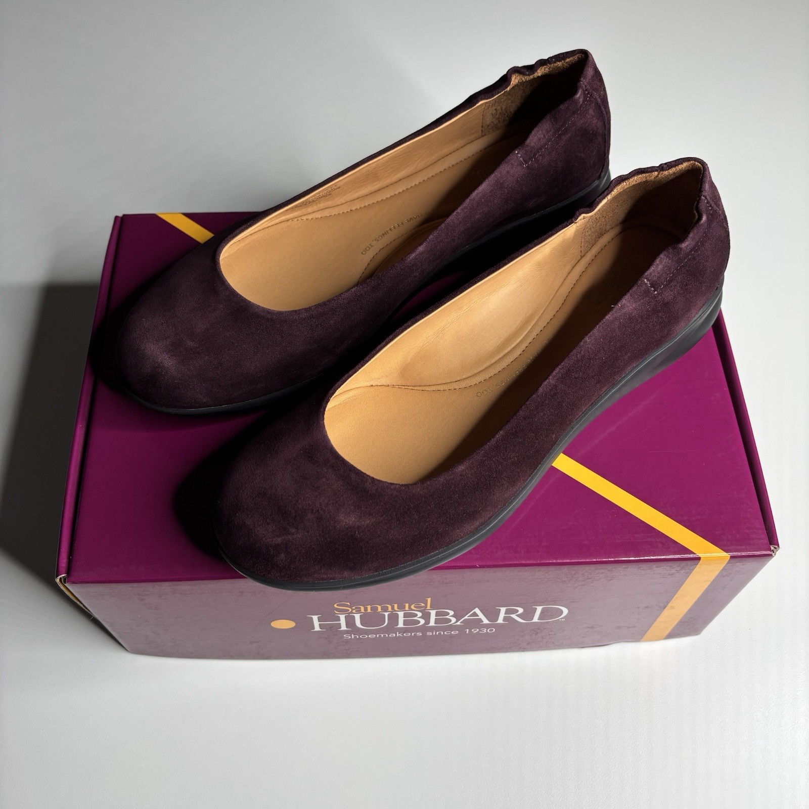 Women’s Freedom Dance Leather Suede Shoes Wine Size 8.5