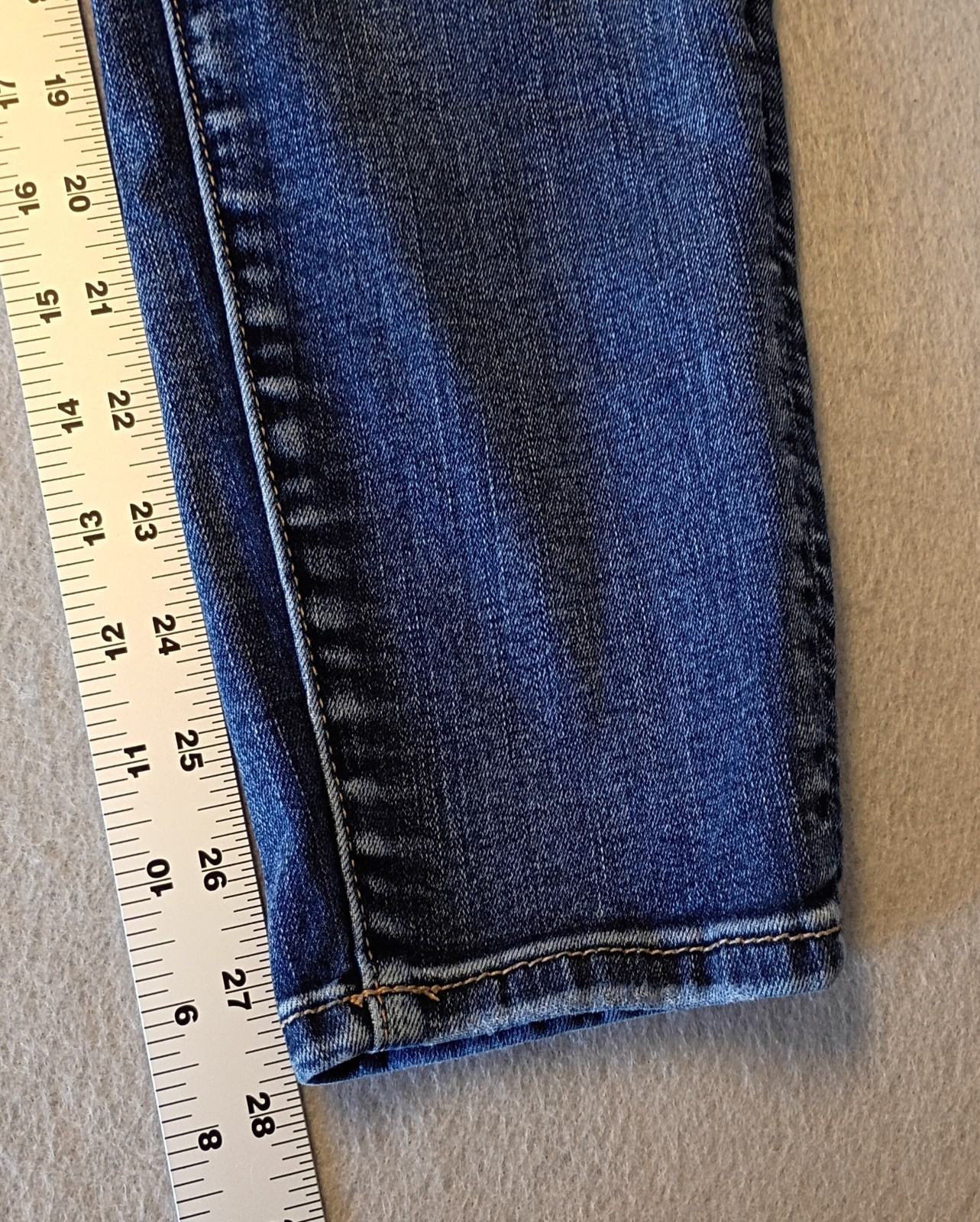 American Eagle Jeans Women 14 Blue Hi Rise Jegging Next Level Stretch Distressed
