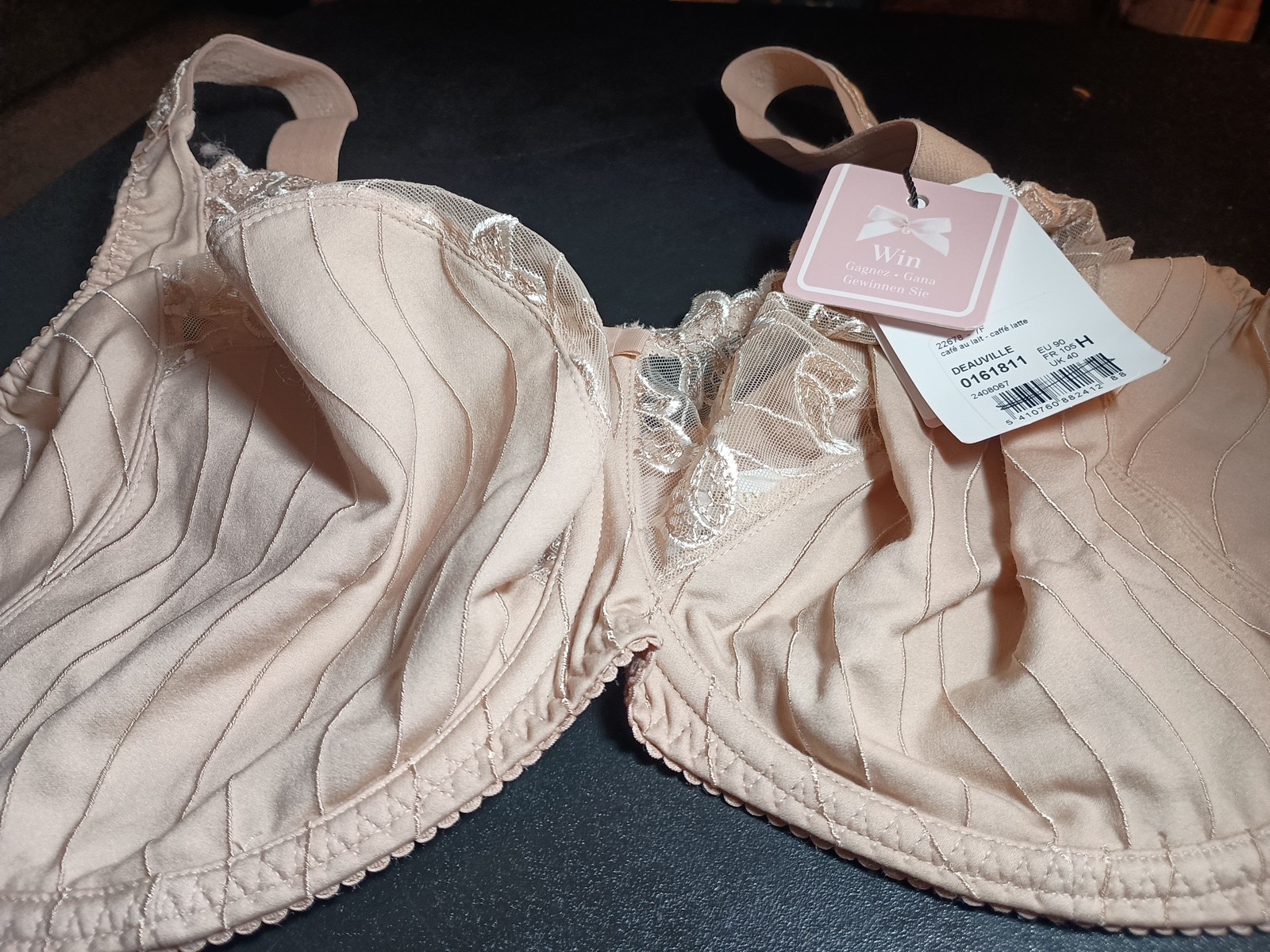 Prima Donna Deauville Underwire Bra – Size 40 H (UK Sizing) Cafe NWT