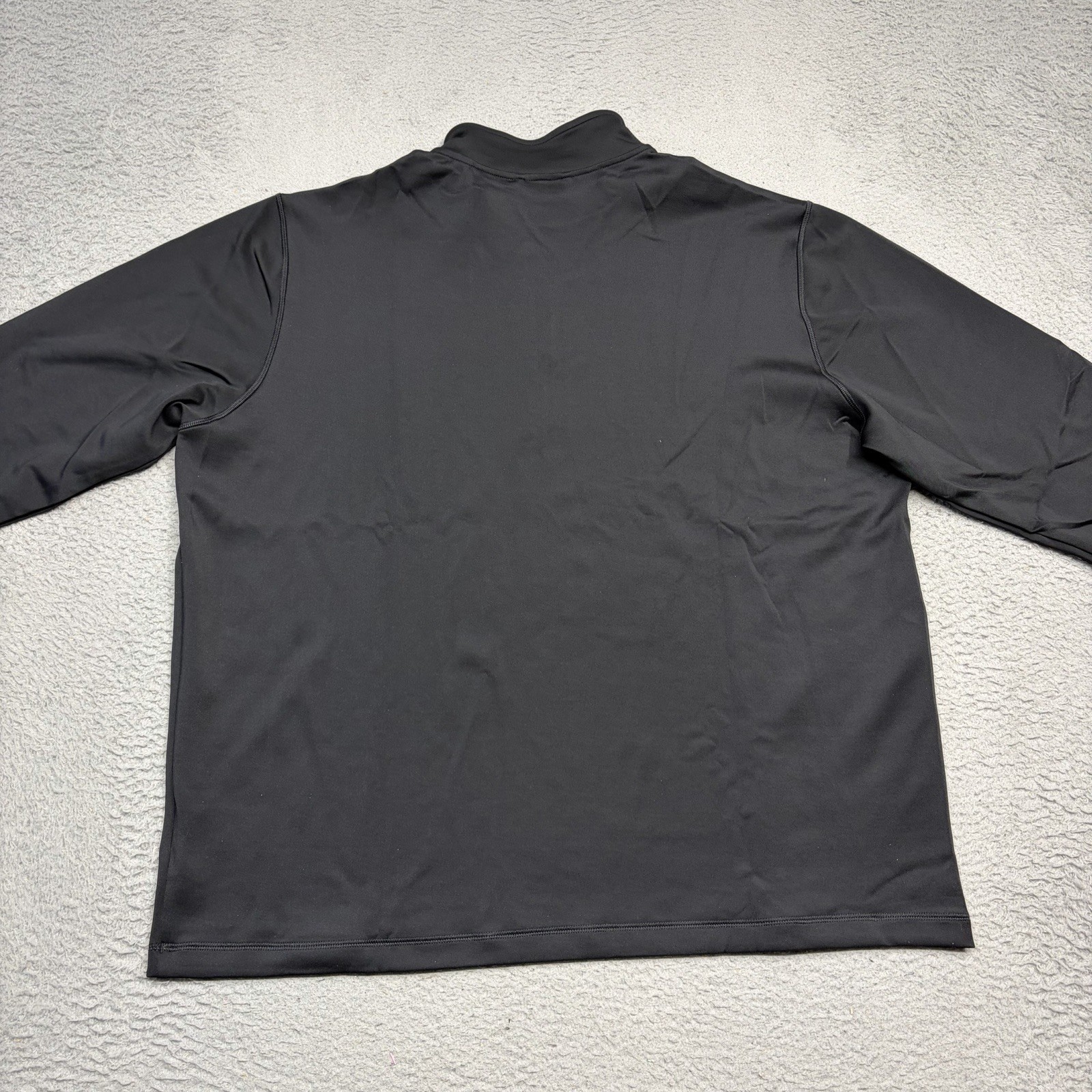 Adidas 1/2 Zip Golf Pullover Jacket Men’s Size XL Black White Long Sleeve HY7894