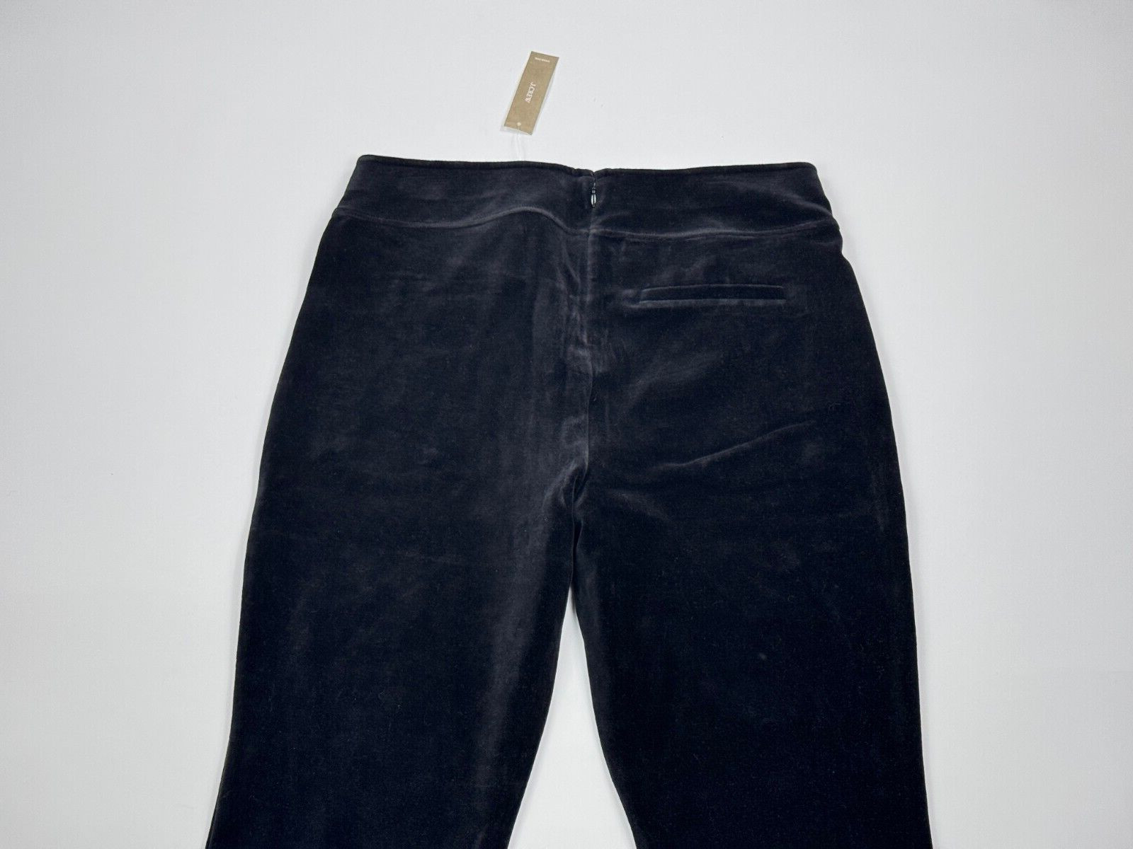 J Crew Italian Mario Bellucci Stretch Velvet Legging Women L NWT Zip Ankle BD279