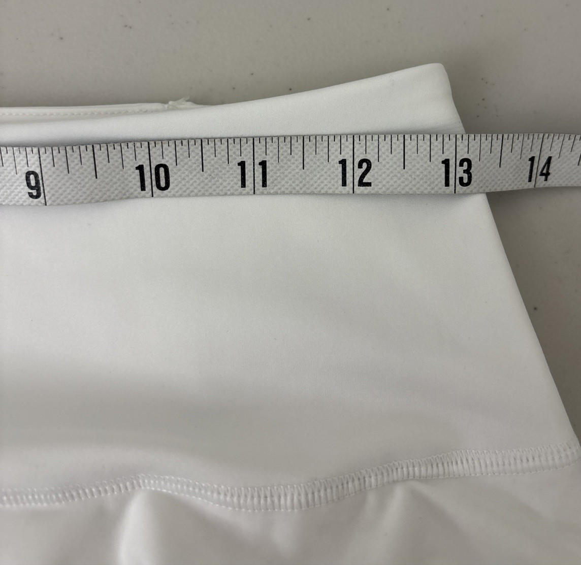 NEW $79 Athleta Ace Mesh Tennis Skort in White Pockets SIZE XS 14.5″ Length