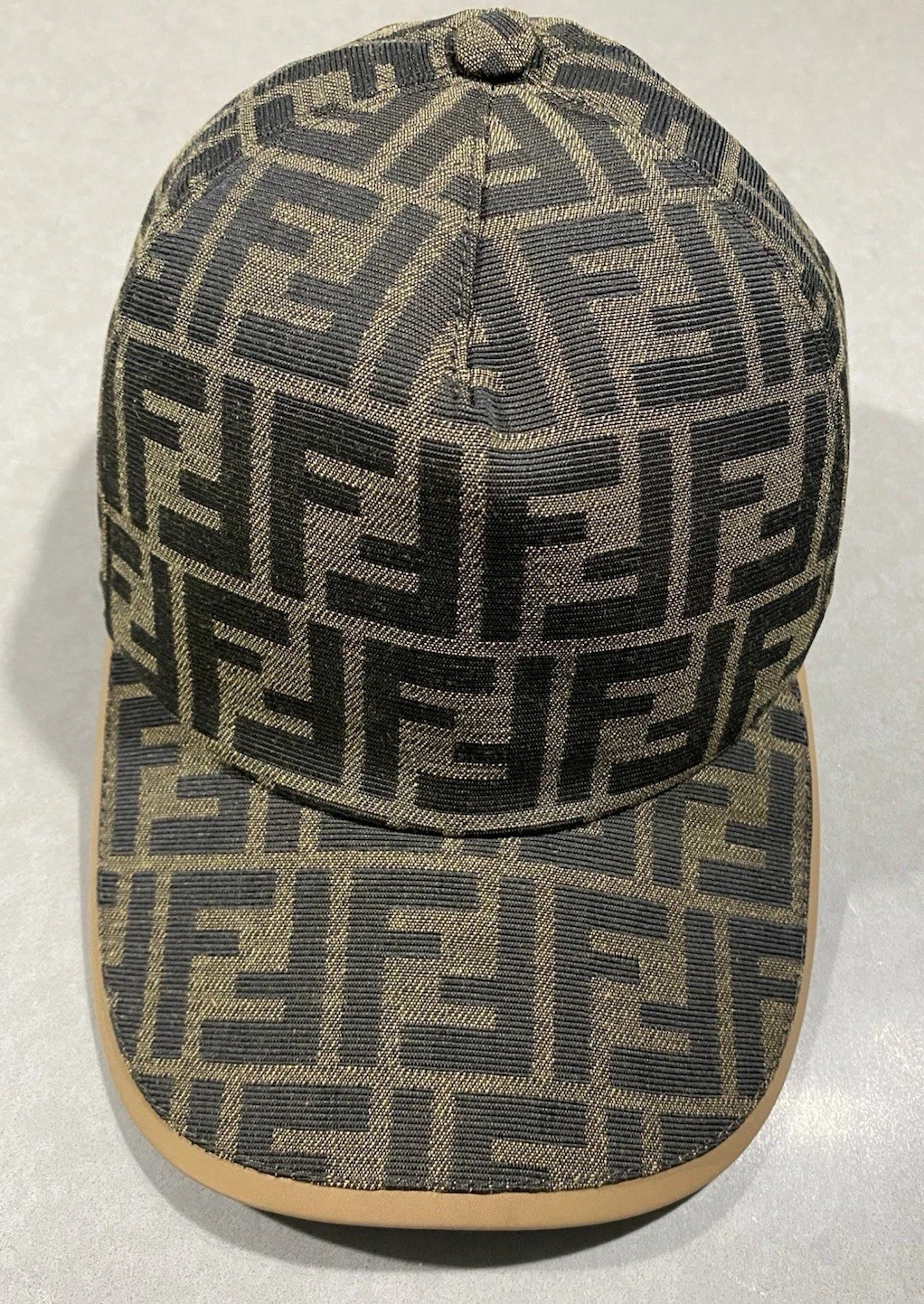 Fendi FF Jacquard Baseball Cap! Original Receipt!