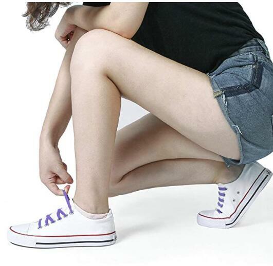 16-Pcs Elastic Silicone Shoe Laces Lazy No Tie Shoelaces For Men Women Child USA