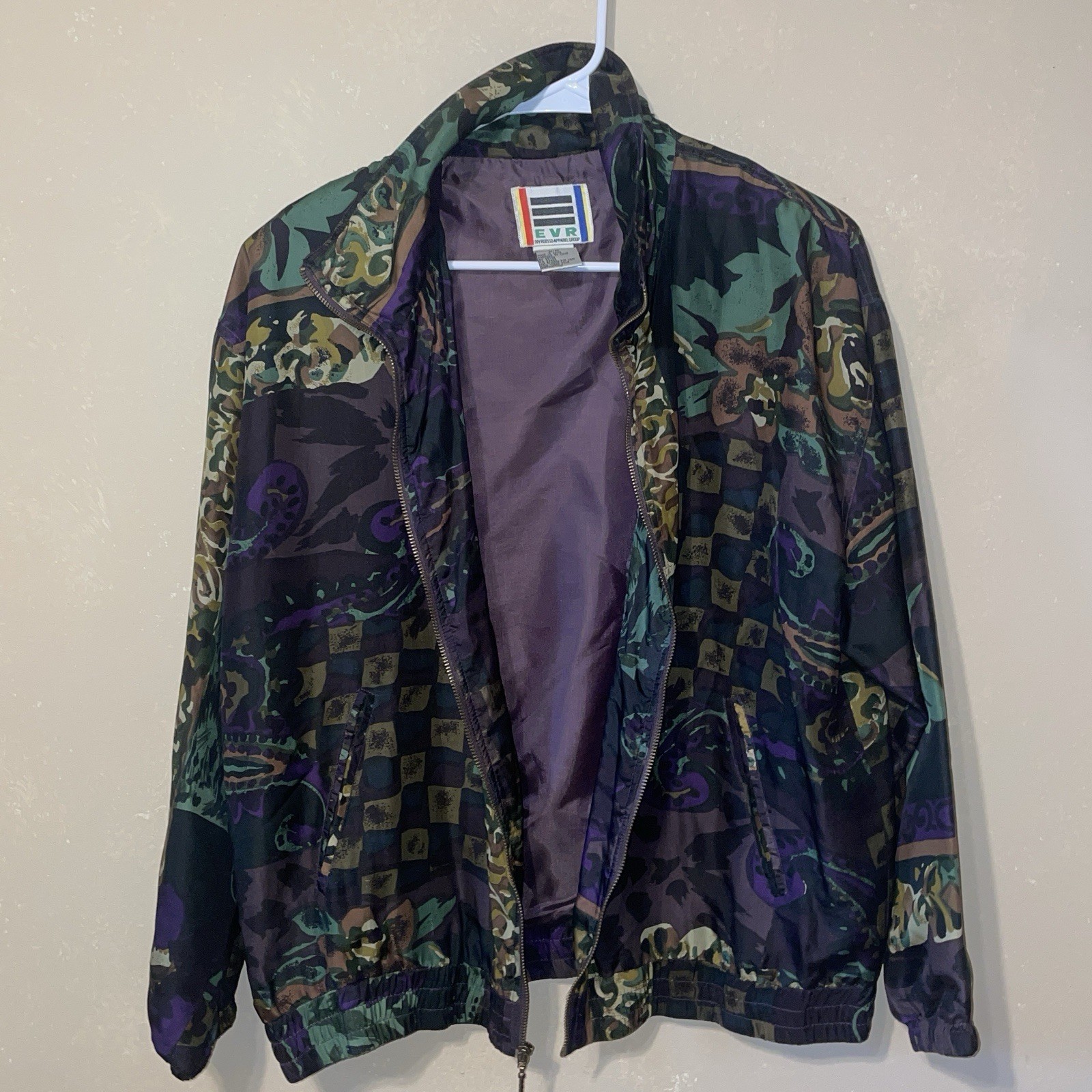 Fundraiser EVR Silk Women Medium Bomber Print Jacket