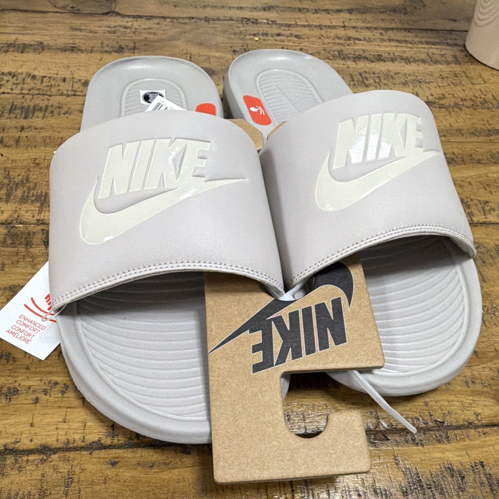 Nike Victori One Slide Sandals Gray Men’s US 11 UK 10 EU 45 CN9675-201