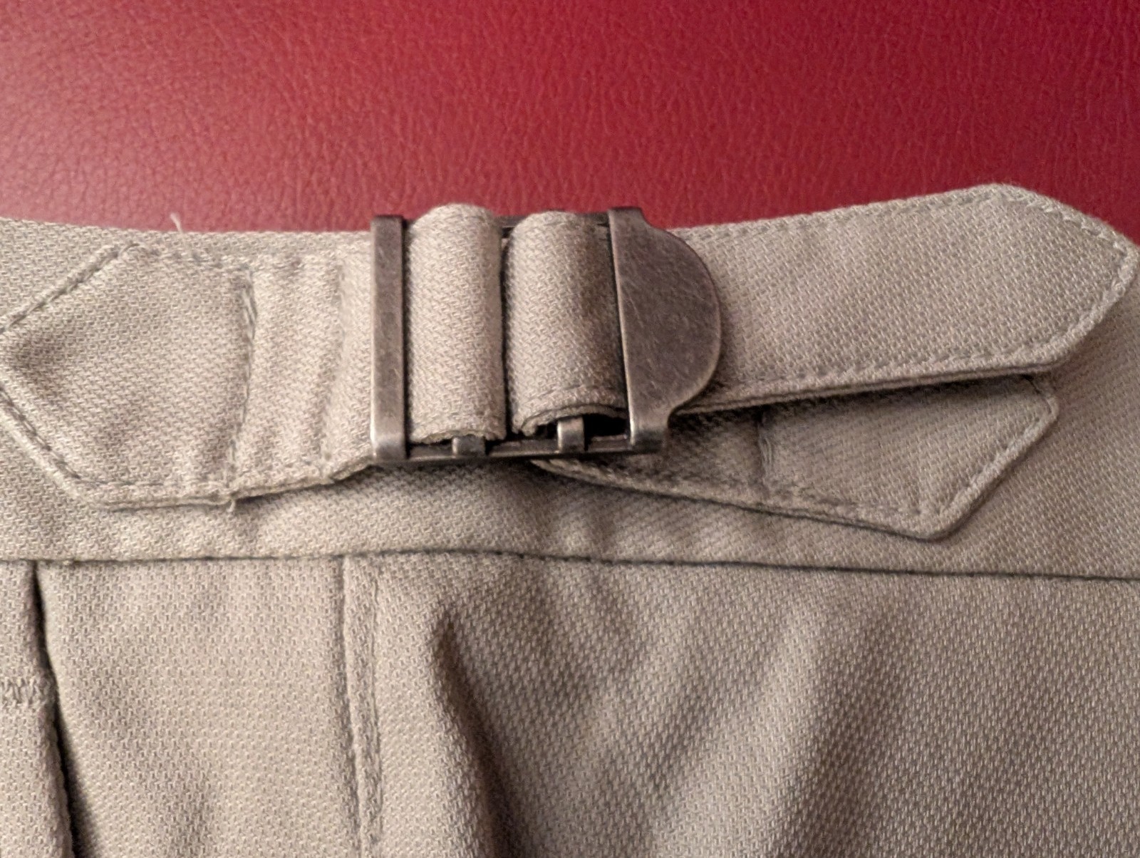 TASSO ELBA Men’s Grey Wood Pleated Tapered Classic Fit Stretch Pants, 36W x 32L