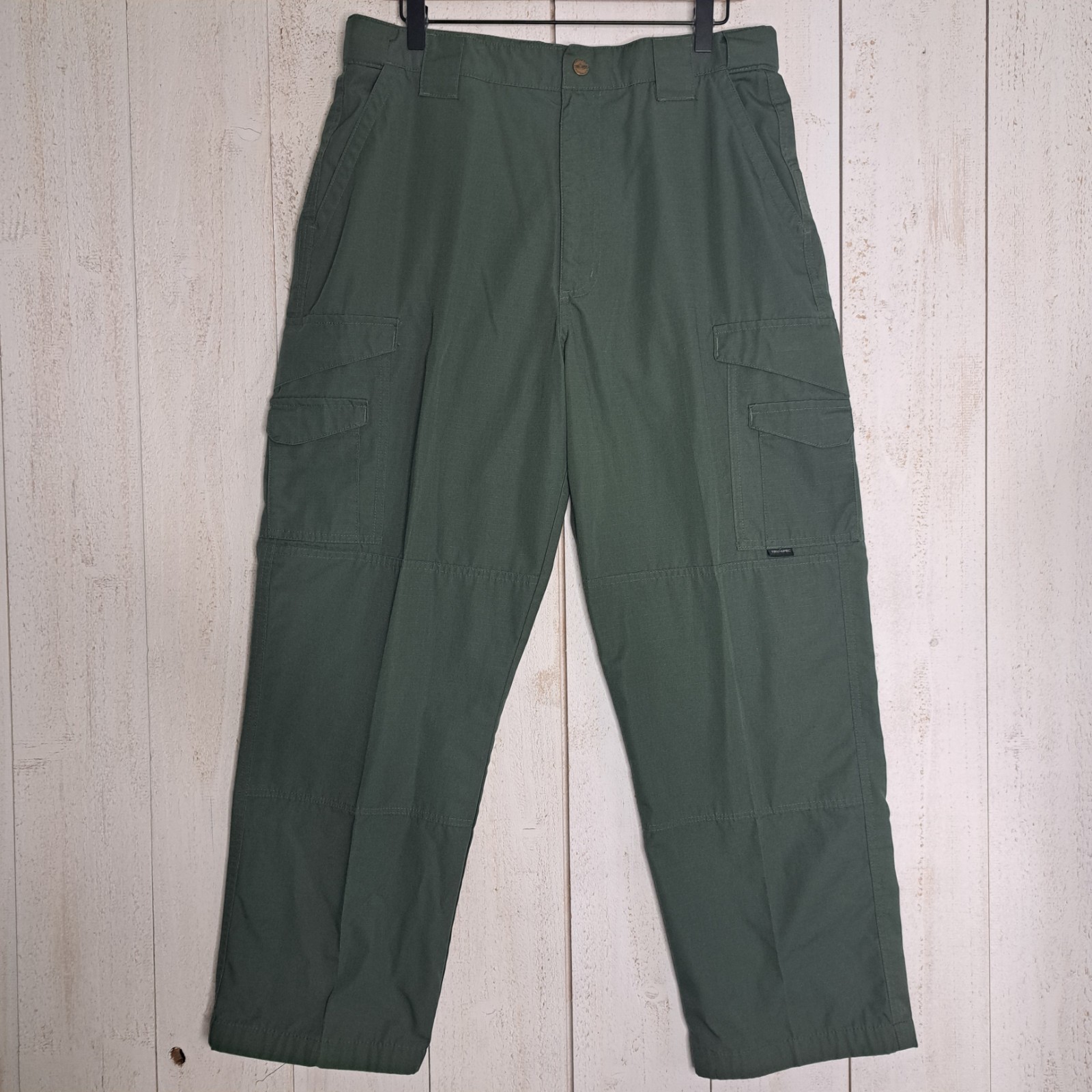 Gorpcore Utility Tactical Cargo Pants Olive Drab Mens 34×32 Streetwear Cabincore