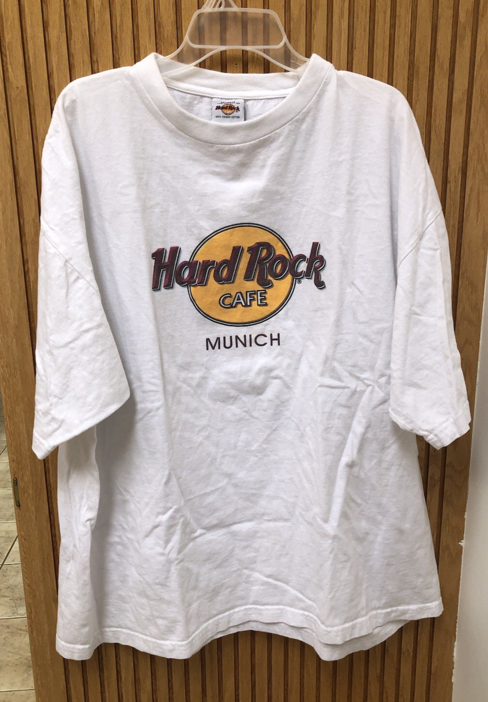 Speically For Hard Rock CAFE MUNICH Classic 100% Combed Cotton Tee Men’s XXL