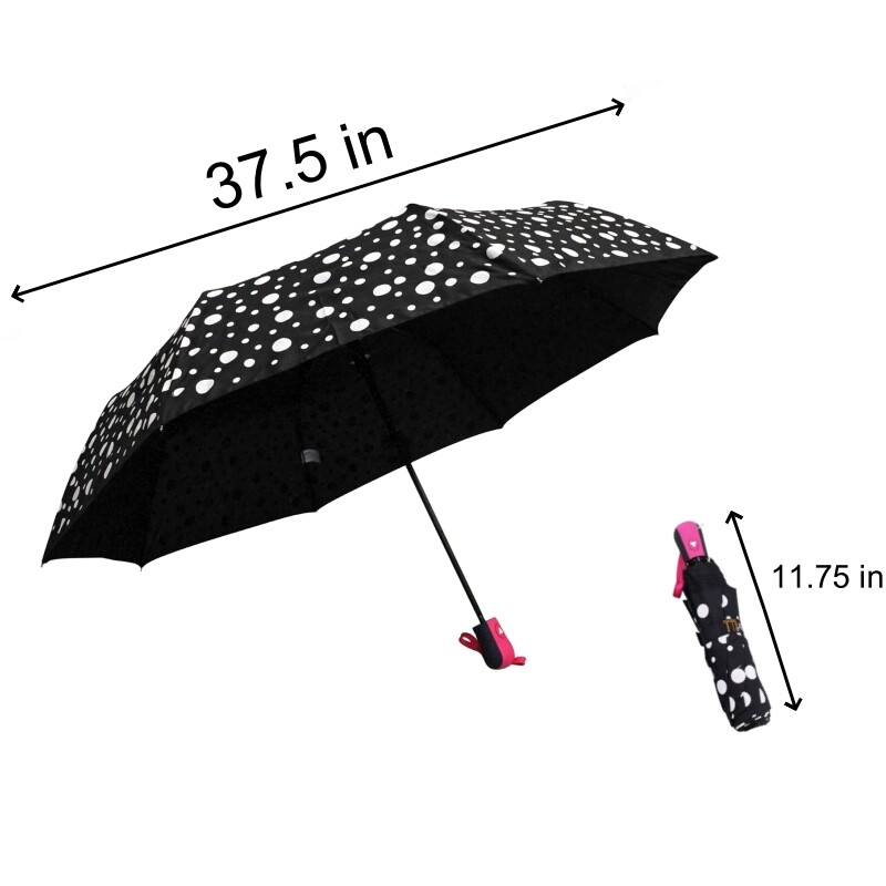 Windproof Travel Rain Umbrellas Color Changing Umbrellas Portable & Automatic