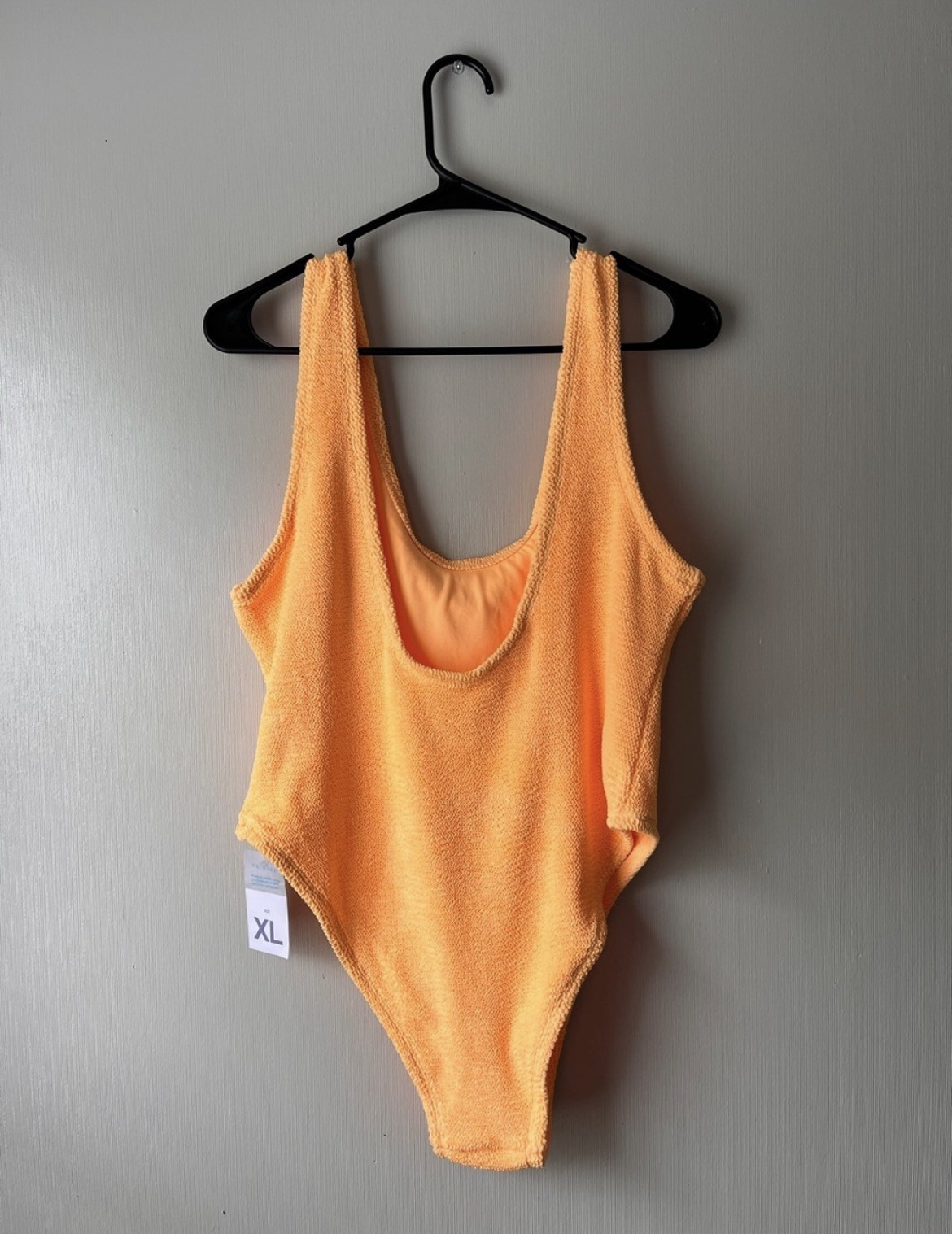 NWT Orange Primark Terry One Piece Swimsuit Size XL (14-16)