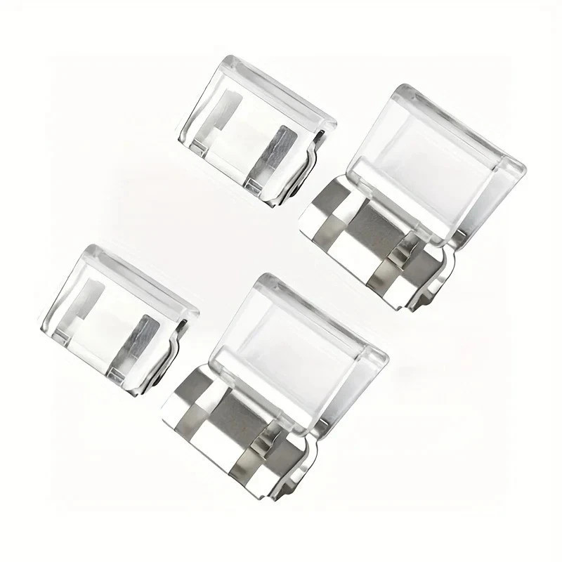 4/8/12pcs Invisible Pants Hem Clips Leg Shortening Non-Slip Seam-Free Fixing USA