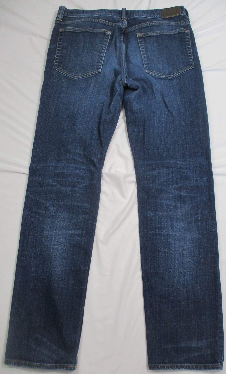J Crew Jeans Mens 32×32 Blue The Sutton Straight Leg Medium Wash Cotton Denim