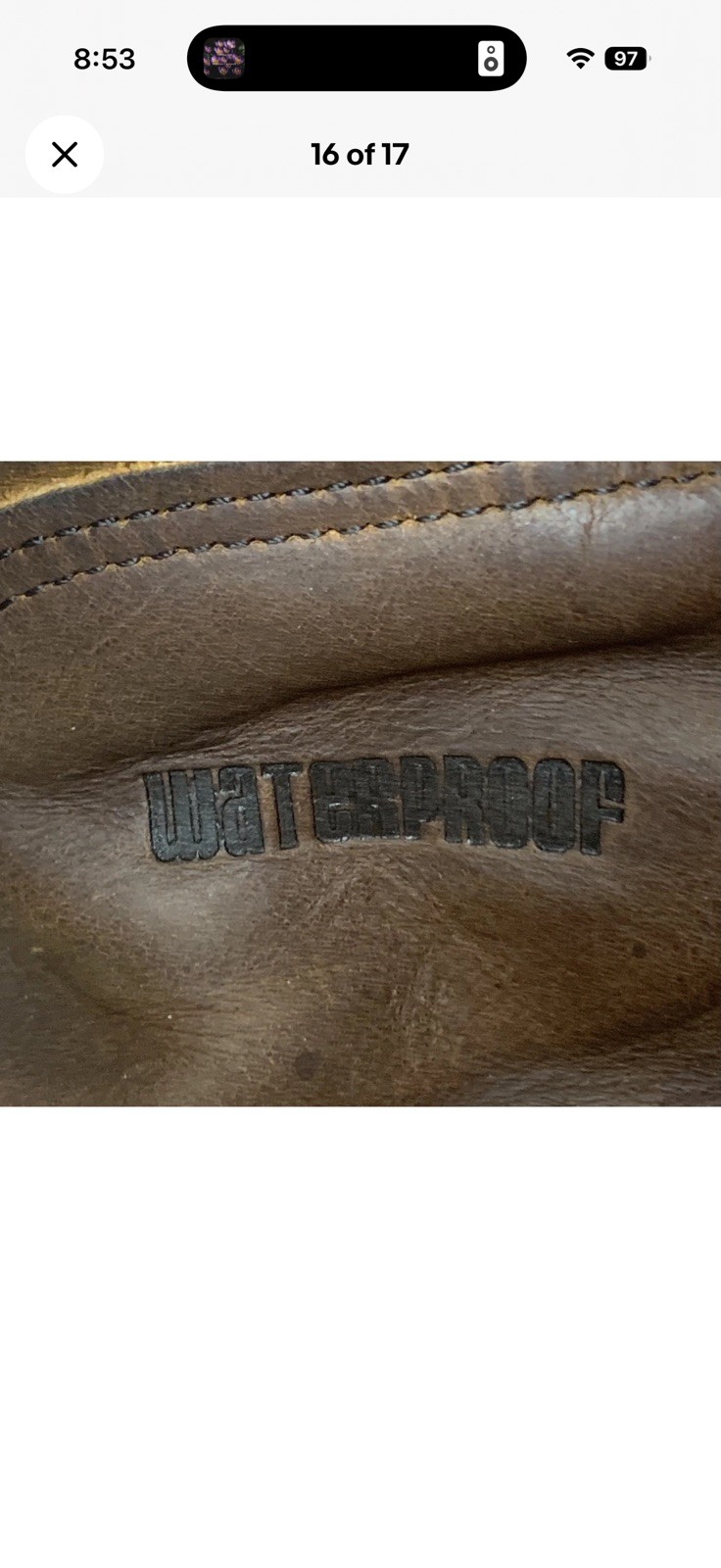Thorogood 804-3550 Men’s 9″ WP Leather Logger Steel Safety Work Boot Size 10 D