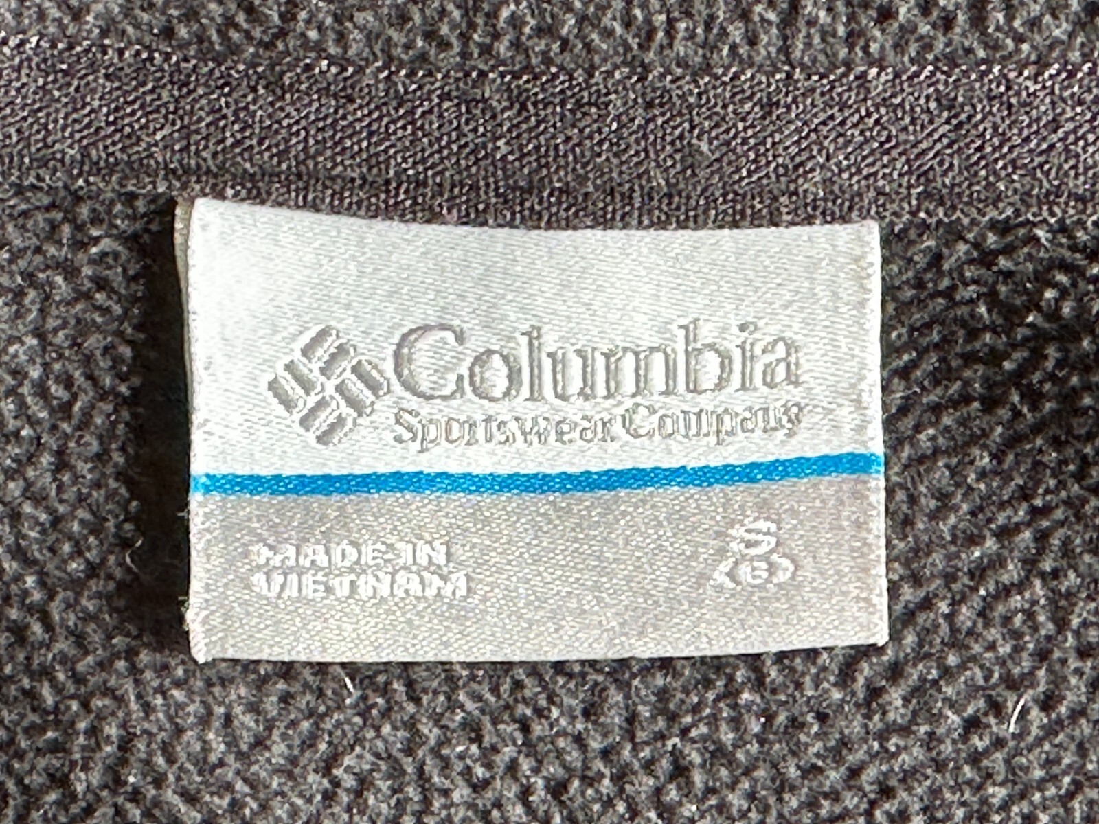 Columbia Boys Bowen Lake Softshell Jacket Black Youth Small (8) Fleece Lined