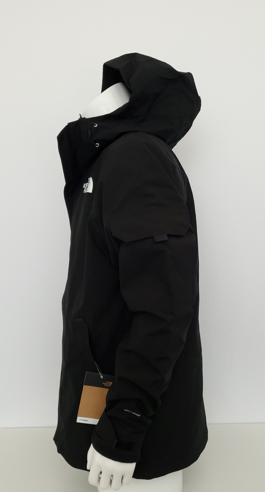 THE NORTH FACE MEN’S TORO PEAK 3 IN 1 TRICLIMATE WATERPROOF HOODED JACKET BLACK