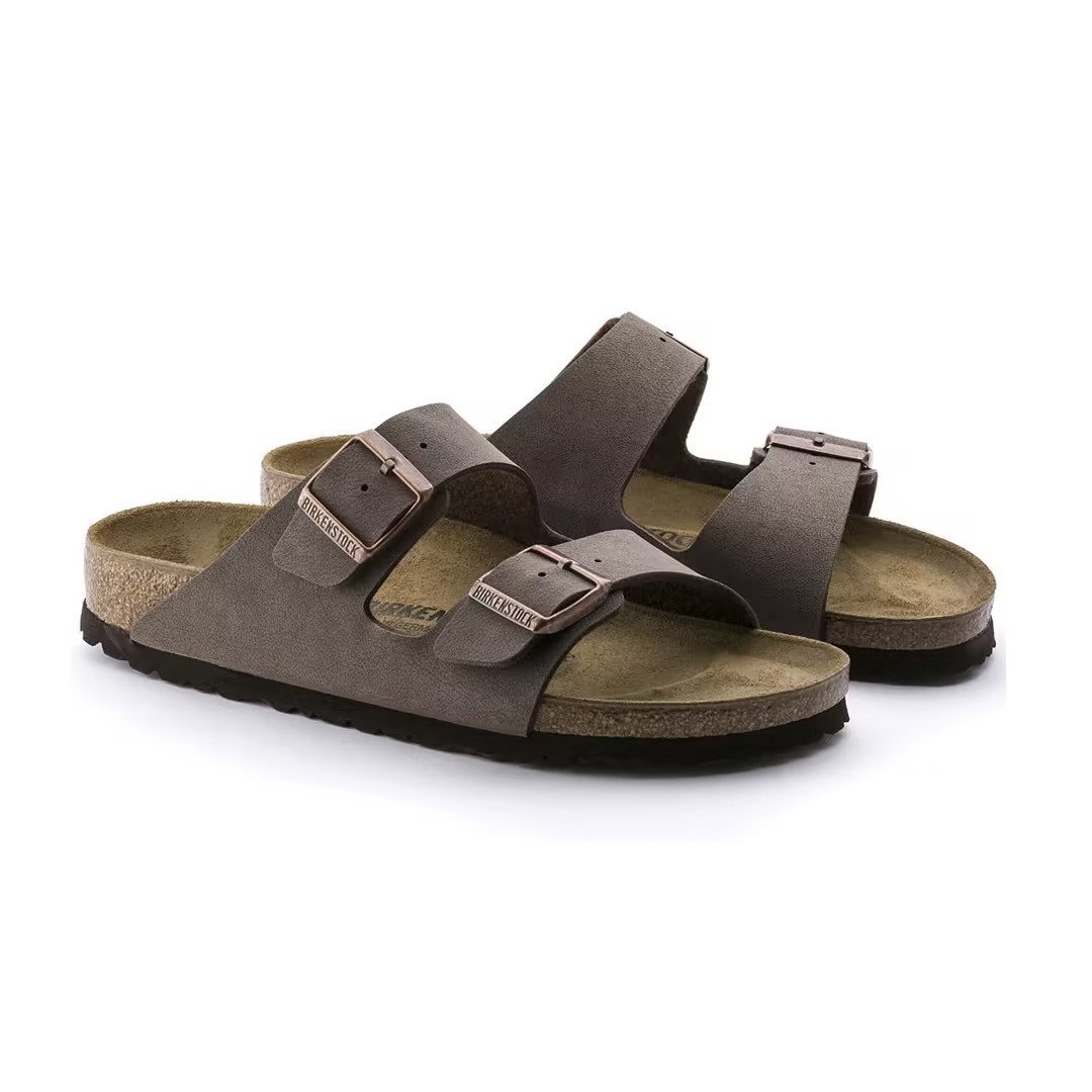 Birkenstock Arizona Soft Footbed Stone/Mocha/Black/Blue Comfort Sandals EU37-45