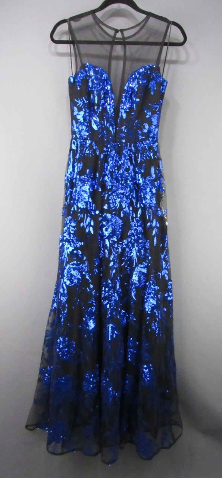 Dress the Population Eleanor Strapless Sequin Gown MSRP $488