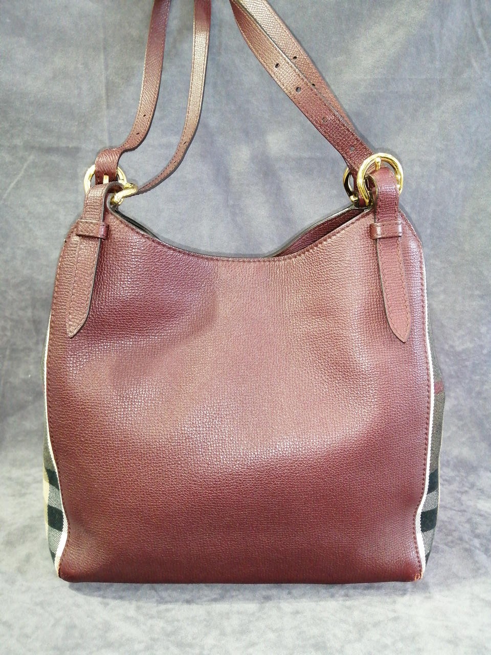 BURBERRY Brown Shoulder Bag 10.6 inch