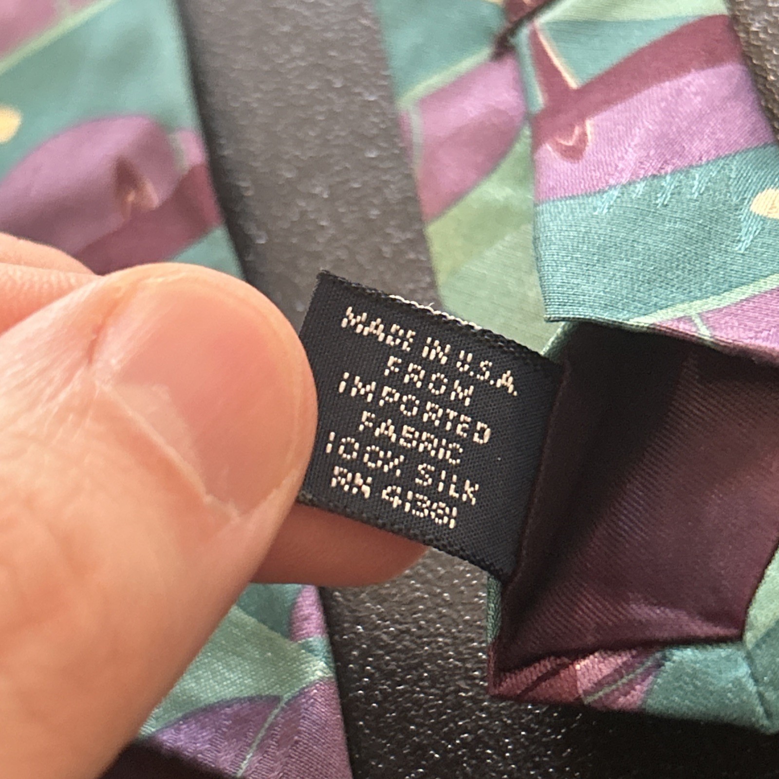 Vintage EUC Polo Ralph Lauren Airplane Theme Jacquard Silk Tie USA 55 X 3.5