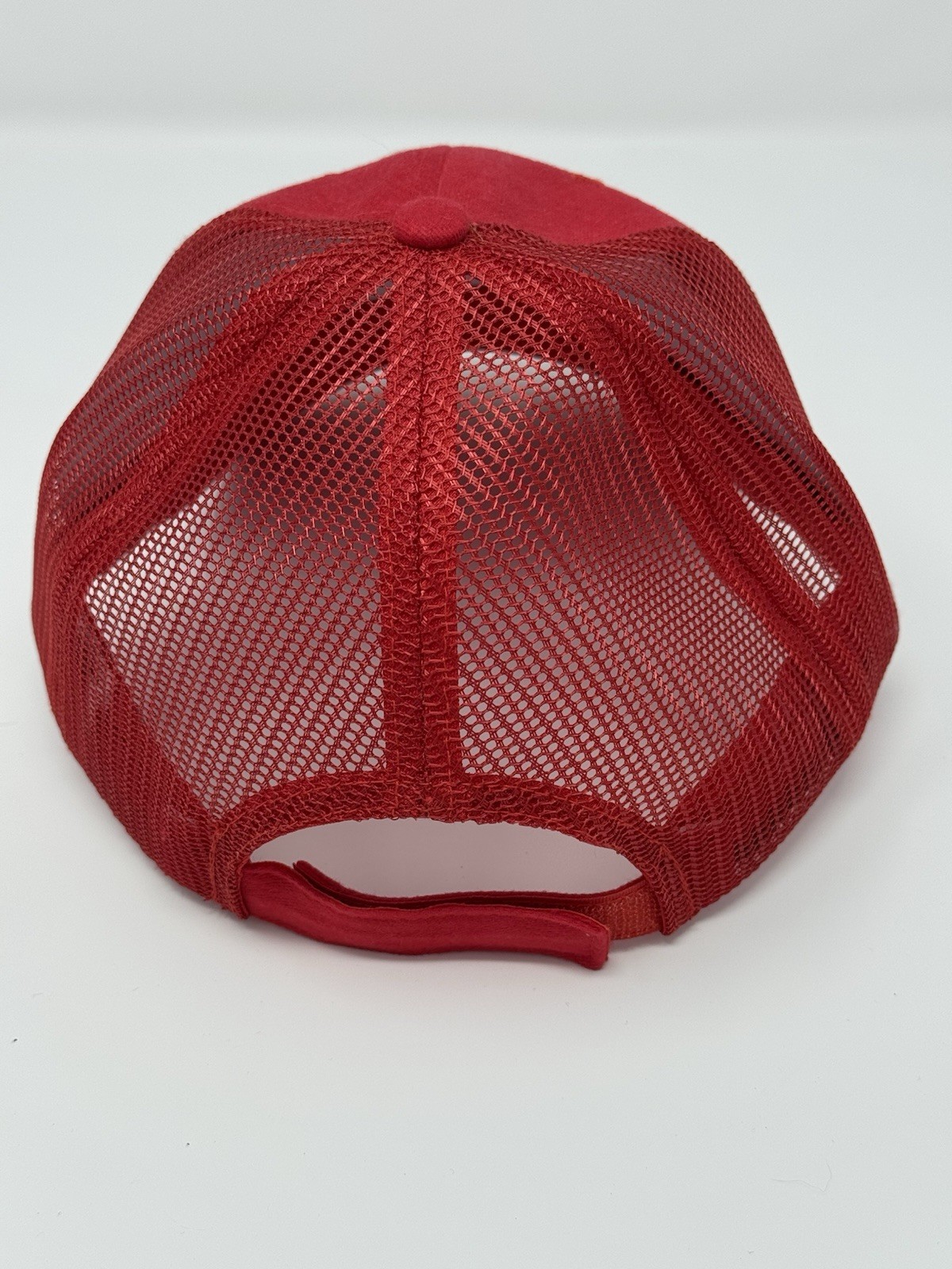 H-E-B Here Everything’s Better Red Mesh Back Trucker Hat Cap One Size