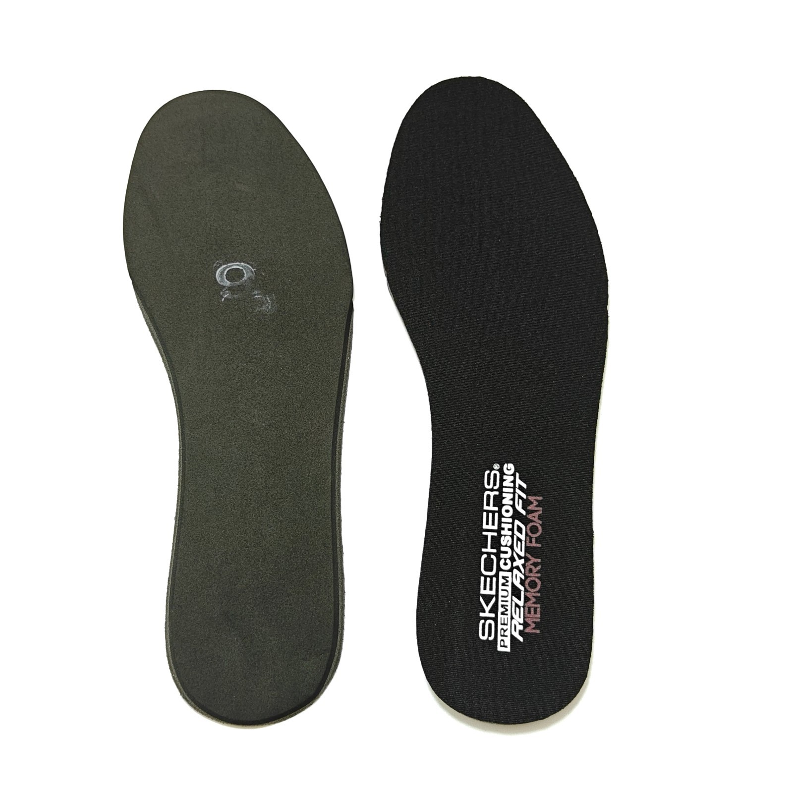 Skechers Black Men’ Sz 7-13 Memory Foam Cushion Replacement Insoles