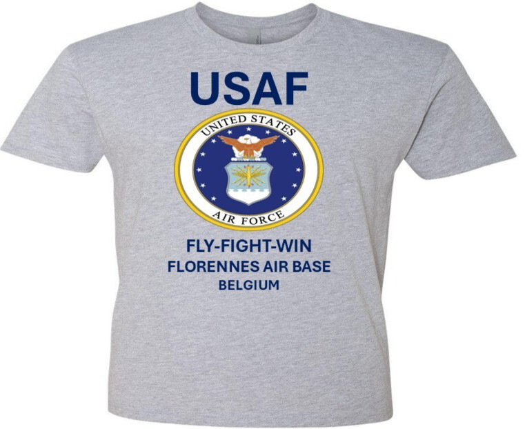 TUZLA AIR BASE* BOSNIA-HERZEGOVINA*SHIRT W/EMBLEM*USAF OFFICIALLY LICENSED