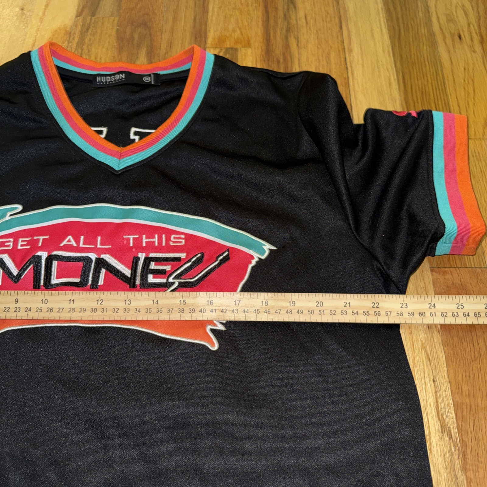 Hudson Outerwear Hoodwood Classics Baller Jersey Black Get All This Money 2X