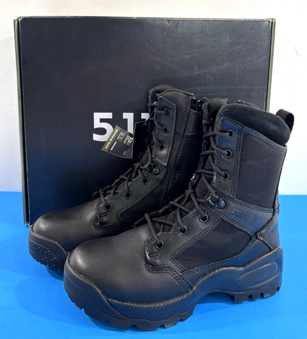 NIB 7 REG 5.11 TACTICAL WOMENS 12403ABR ATAC 2.0 8″ SIDE ZIP BOOTS