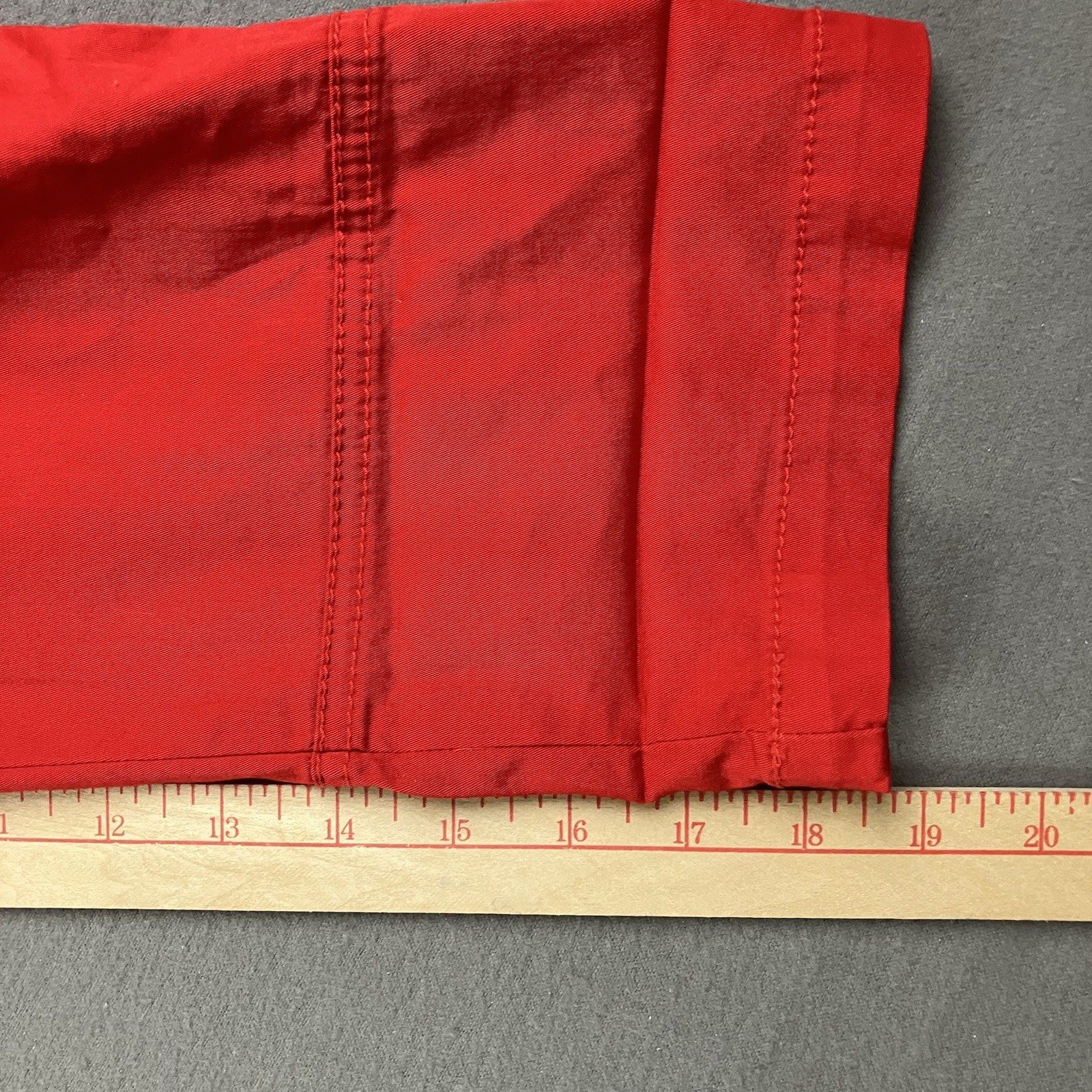 Style & Co. Women’s Size Large Red Jacket Full Zip Button Snap Outdoor Coat