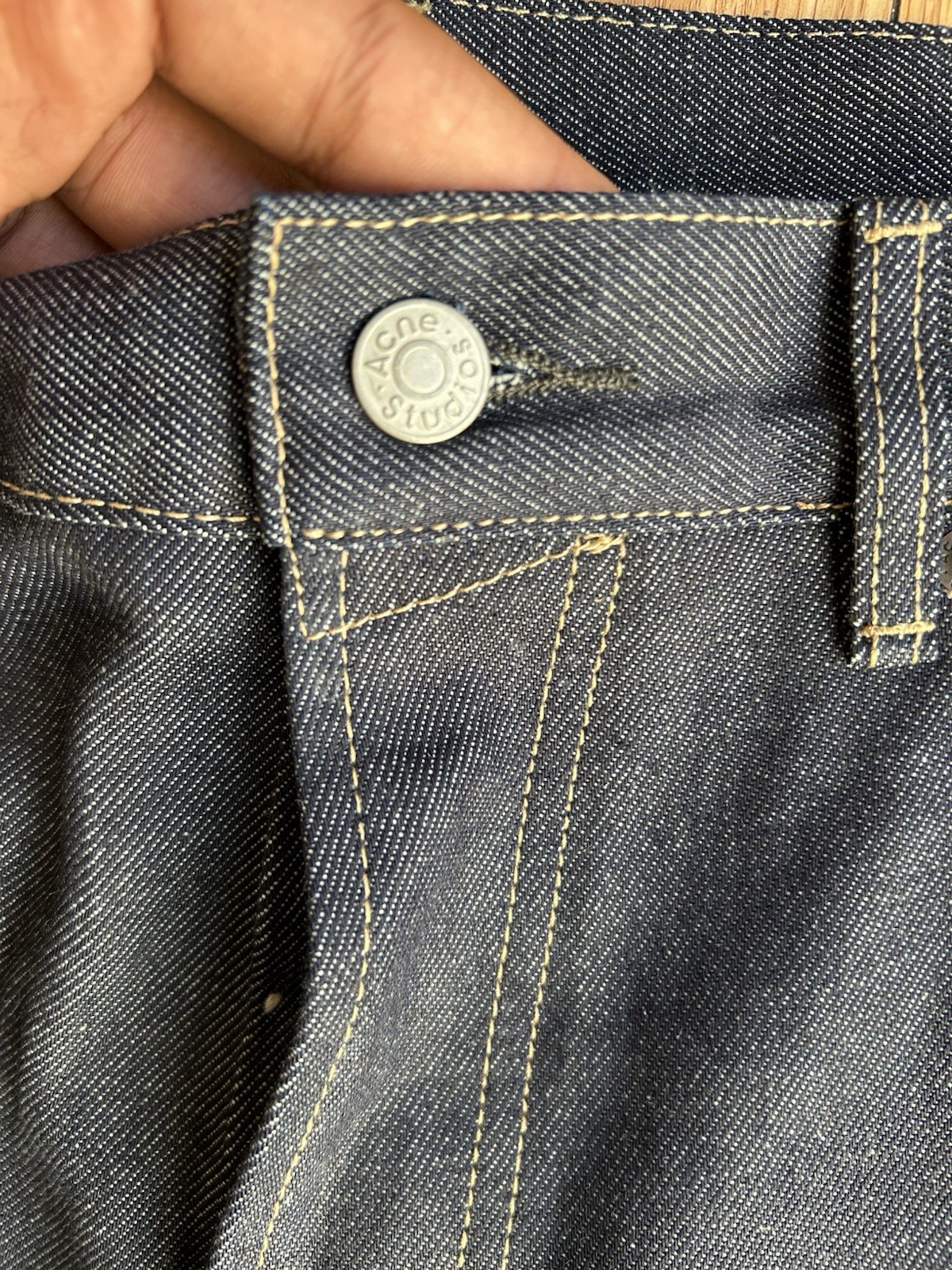 ACNE STUDIOS 1981M RAW DENIM 36X30 BRAND NEW