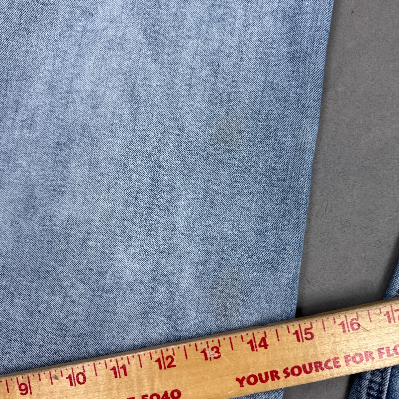 Silver Jeans Mens 34×34 Blue Craig Washed Out Faded Denim Pants Stretch Stone