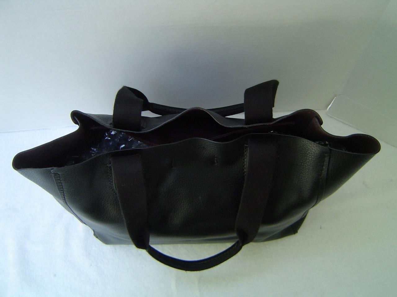 AUTHENTIC COACH BLACK LEATHER DERBY TOTE #58660 EUC 22 PICS IN THE LISTING
