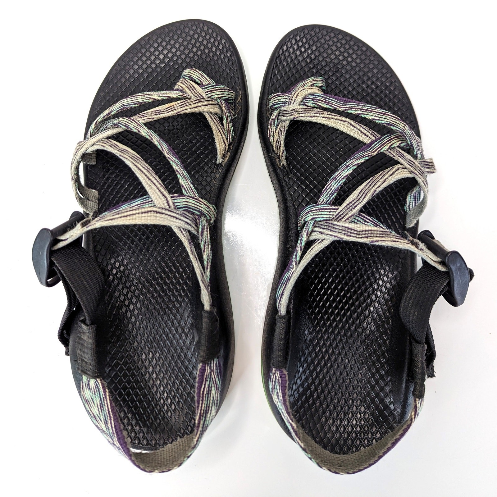 Chaco Womens ZX/2 Sandals Pixel Weave Classic Hiking Outdoor Gorpcore Toe Loop 8