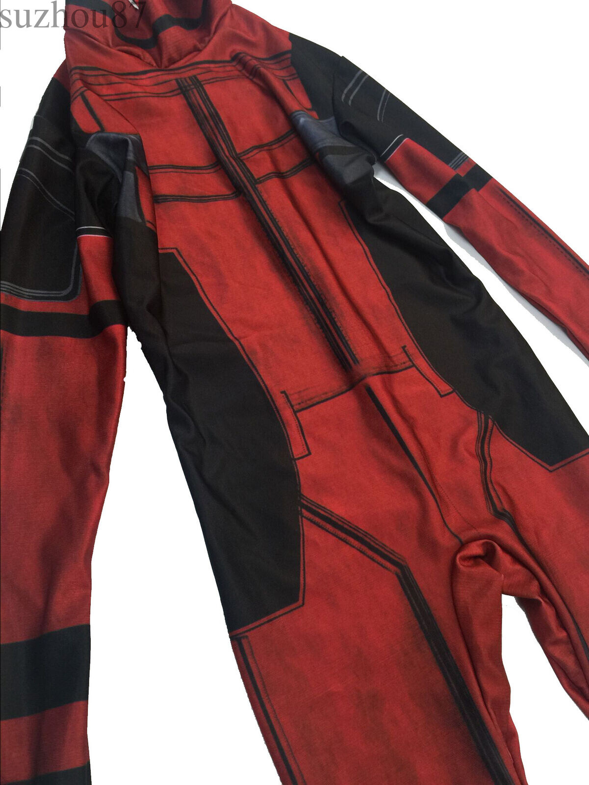 Deadpool Cosplay Costume Adult Kid Jumpsuit Halloween Marvel Zentai Bodysuits