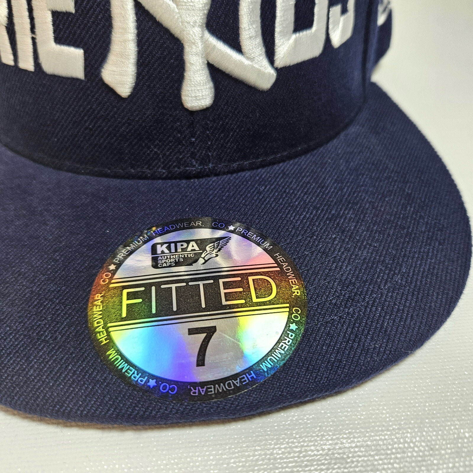 No Friends Phase 1 Baseball Cap Premium Headwear Kipa Hat Navy Blue Size 7
